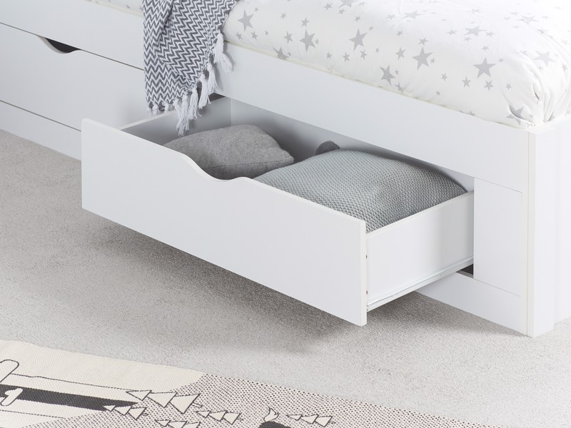 Land Of Beds Athena White Wooden Kids Bed4