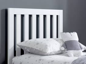 Land Of Beds Athena White Wooden Kids Bed2