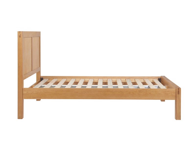 Land Of Beds Saunders Oak Wooden Bed Frame8