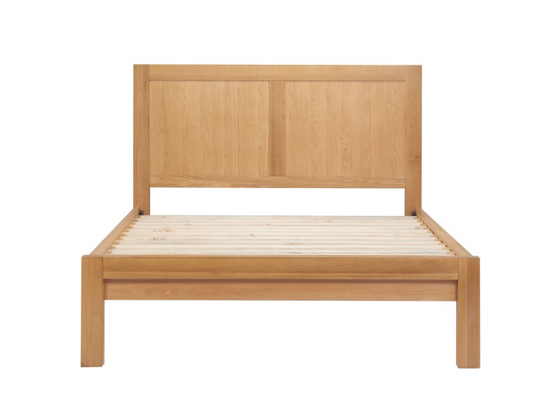 Land Of Beds Saunders Oak Wooden Bed Frame5