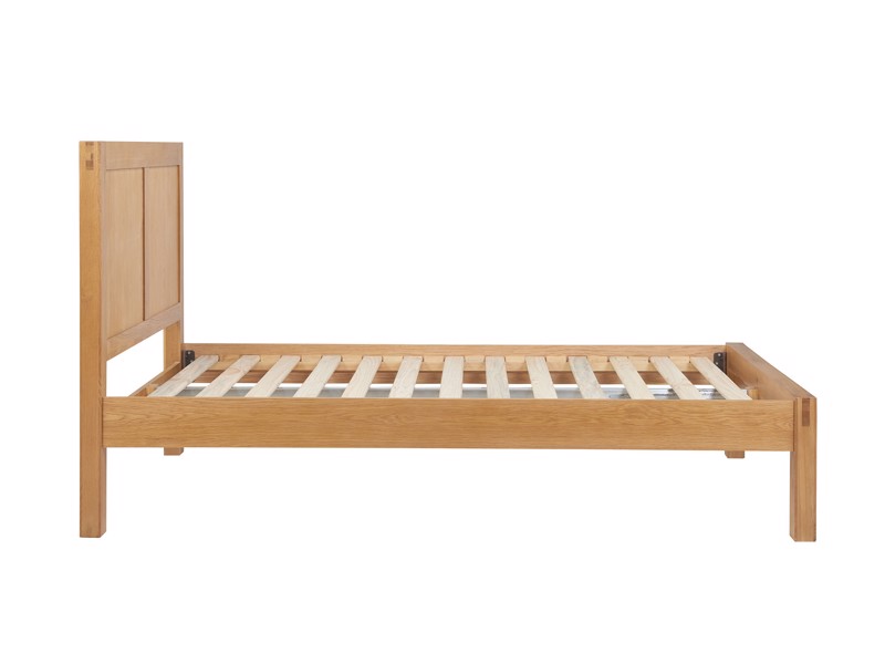 Land Of Beds Saunders Oak Wooden Bed Frame6