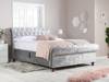 Land Of Beds Alexandra Grey Steel Fabric Side Opening Ottoman Bed1