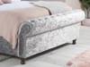 Land Of Beds Alexandra Grey Steel Fabric Side Opening Ottoman Bed4