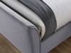 Land Of Beds Haysden Grey Fabric Bed Frame4