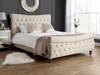 Land Of Beds Alverstone Beige Fabric Bed Frame1
