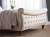 Land Of Beds Alverstone Beige Fabric Bed Frame2