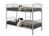 Land Of Beds Hades Grey Metal Bunk Bed7