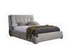 Land Of Beds Sandford Grey Fabric Bed Frame5