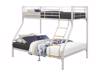 Land Of Beds Porto Silver Grey Metal Bunk Bed7