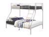 Land Of Beds Porto Silver Grey Metal Bunk Bed8