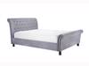 Land Of Beds Seafield Grey Fabric Bed Frame5