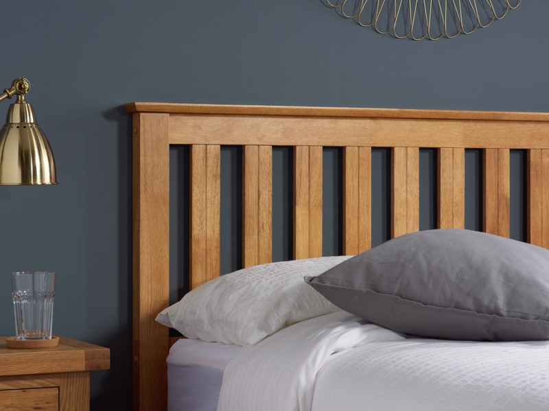 Land Of Beds Rhodes Oak Wooden Ottoman Bed5