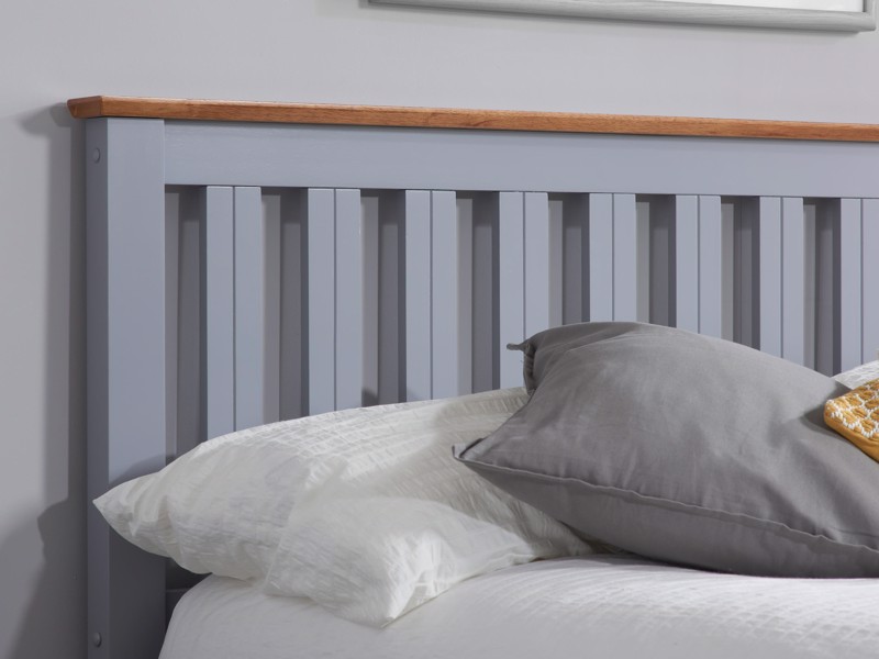 Land Of Beds Rhodes Stone Grey Wooden Ottoman Bed5