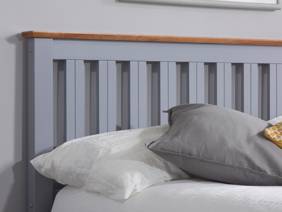 Land Of Beds Rhodes Stone Grey Wooden Ottoman Bed5
