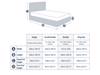 Land Of Beds Rhodes White Wooden Ottoman Bed10