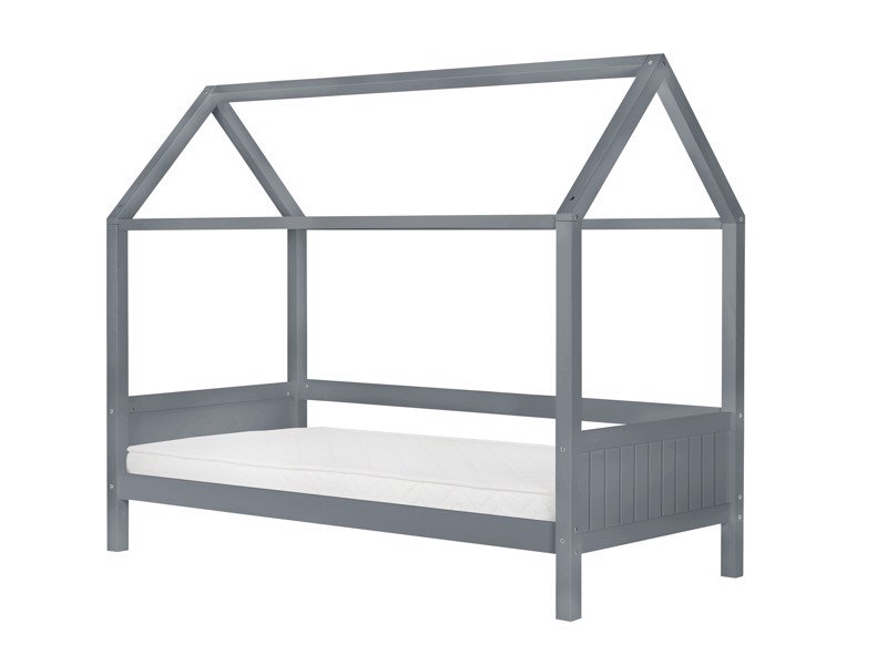Land Of Beds Thornton Home Grey Wooden Childrens Bed2