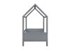 Land Of Beds Thornton Home Grey Wooden Single Childrens Bed3
