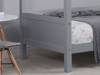 Land Of Beds Thornton Home Grey Wooden Single Childrens Bed5