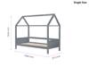 Land Of Beds Thornton Home Grey Wooden Childrens Bed6