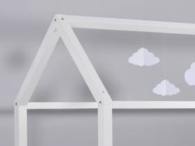 Land Of Beds Thornton Home White Wooden Kids Bed2