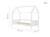 Land Of Beds Thornton Home White Wooden Kids Bed7