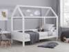 Land Of Beds Thornton Home White Wooden Single Childrens Bed1