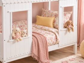 Land Of Beds Manor House White Wooden Kids Bed4