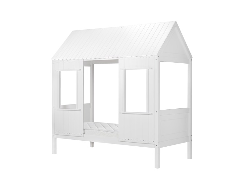 Land Of Beds Manor House White Wooden Kids Bed3