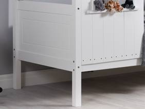 Land Of Beds Manor House White Wooden Kids Bed2