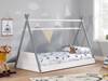 Land Of Beds Lacey Home White Wooden Single Childrens Bed1