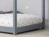 Land Of Beds Orchards House Grey Wooden Childrens Bed4