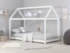 Land Of Beds Orchards House White Wooden Kids Bed1
