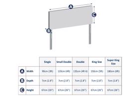 Silentnight Florence Headboard4