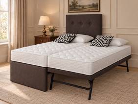 Highgrove Beds Dreamworld Tandem Fabric Guest Bed2