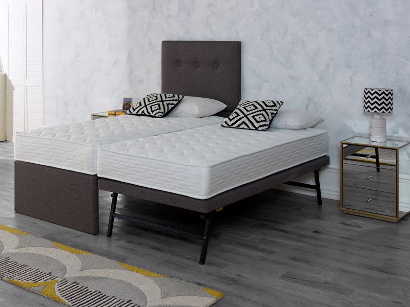 Highgrove Beds Dreamworld Tandem Fabric Single Guest Bed3