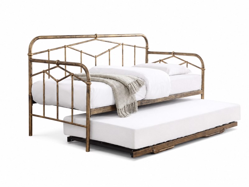 Land Of Beds Stanley Antique Bronze Metal Guest Bed4