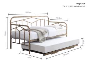 Land Of Beds Stanley Antique Bronze Metal Guest Bed5