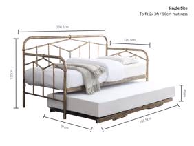 Land Of Beds Stanley Antique Bronze Metal Guest Bed4