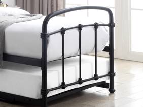 Land Of Beds Perth Black Metal Guest Bed6