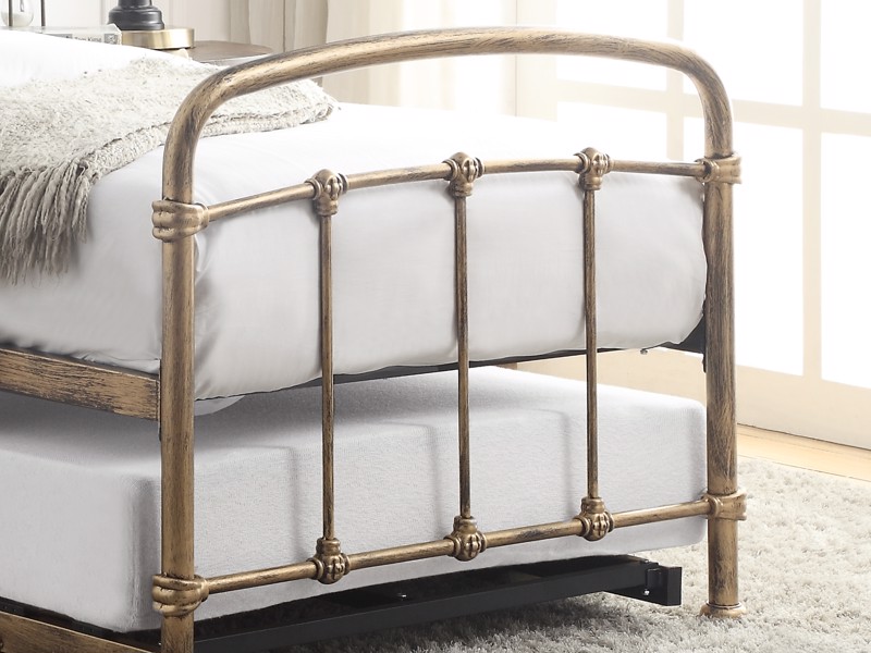 Land Of Beds Perth Antique Bronze Metal Guest Bed6