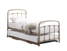 Land Of Beds Perth Antique Bronze Metal Guest Bed4