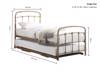 Land Of Beds Perth Antique Bronze Metal Single Guest Bed6