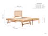 Land Of Beds Arden Honey Pine Wooden Guest Bed8