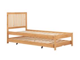 Land Of Beds Arden Honey Pine Wooden Guest Bed3