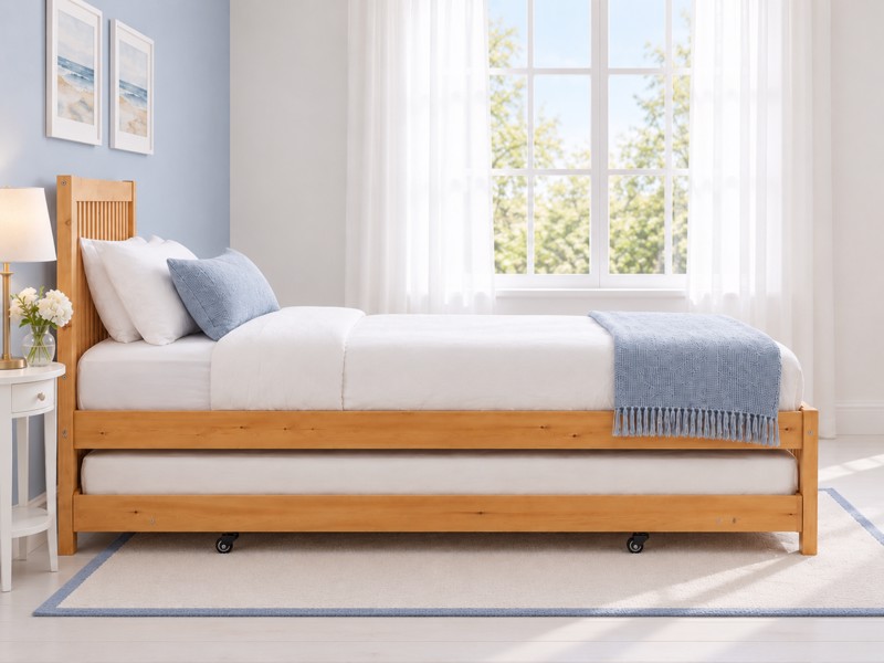 Land Of Beds Arden Honey Pine Wooden Guest Bed4