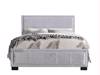 Land Of Beds Forte Steel Grey Fabric King Size Bed Frame6
