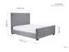 Land Of Beds Soprano Grey Fabric Super King Size Bed Frame7