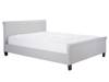 Land Of Beds Opus Grey Fabric Double Bed Frame6