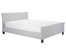 Land Of Beds Opus Grey Fabric Bed Frame3