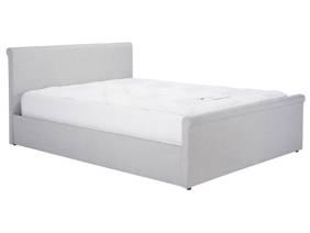 Land Of Beds Opus Grey Fabric Ottoman Bed3